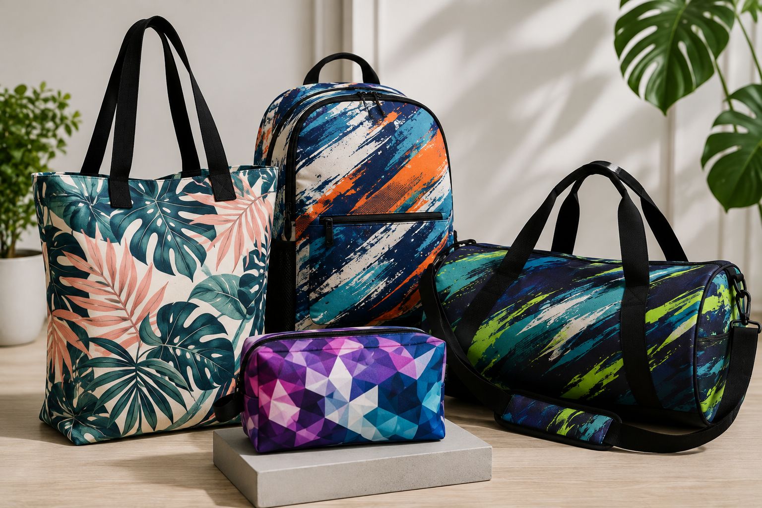 Bolsos sublimados