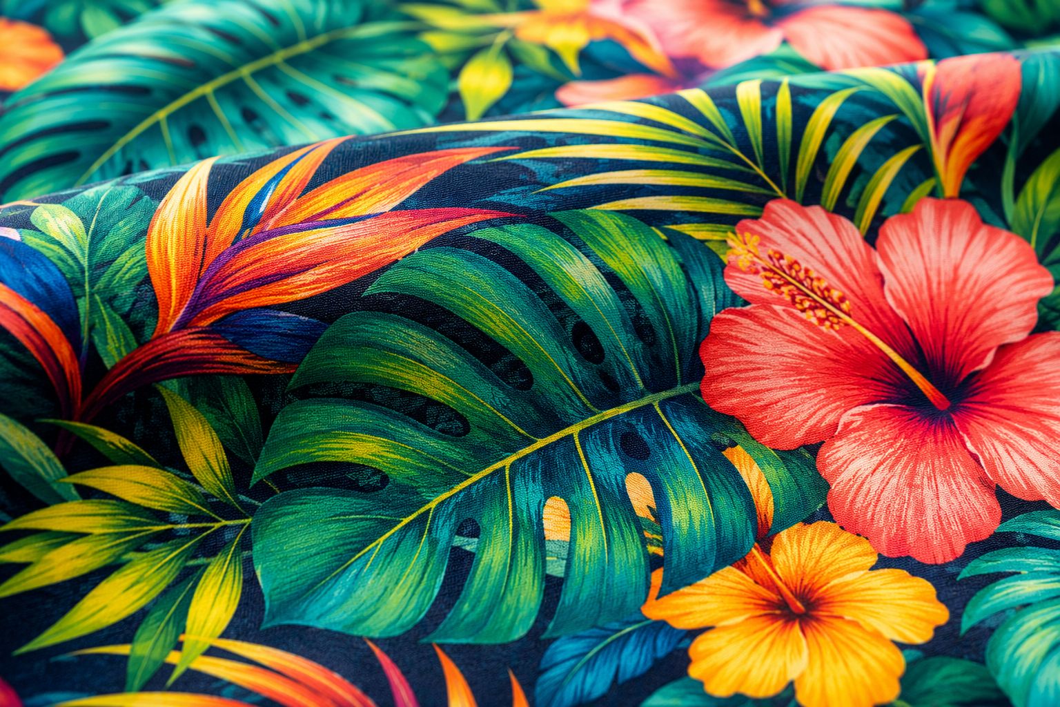 Colores intensos en tela sublimada