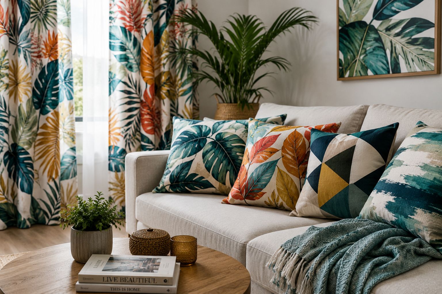 Decoración textil sublimada