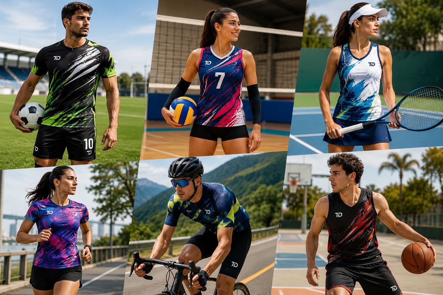 Ropa deportiva sublimada